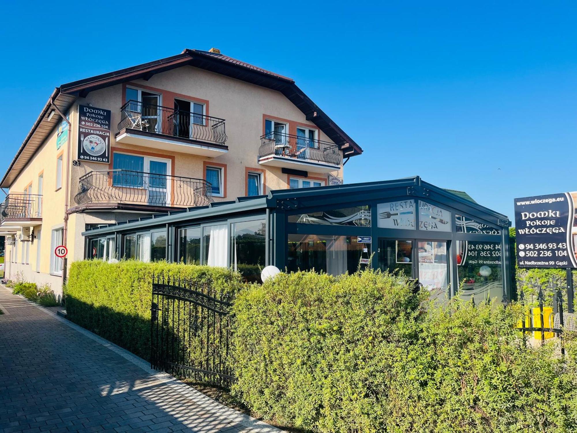 Domki, Apartamenty I Restauracja Wloczega Gąski Exterior photo